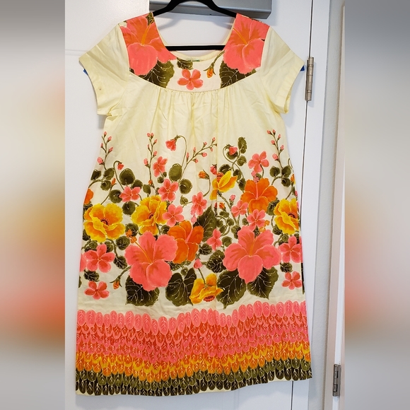 Vintage Dress Ui-Maikai 1960s Beautiful Dress Girlfriend Gift Hawaii - Picture 5 of 5